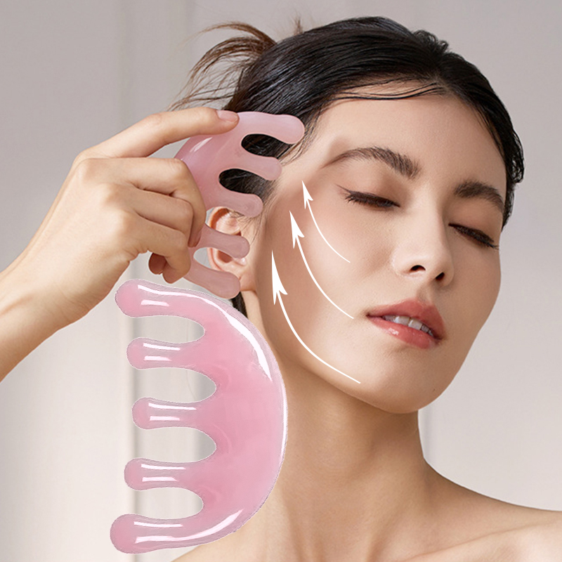 Spa Wellness Massage - เครื่องมือยกกระชับใบหน้า กัวซา เรซิน สำหรับนวดขูดผิว นวดเส้นลมปราณ นวดศีรษะ