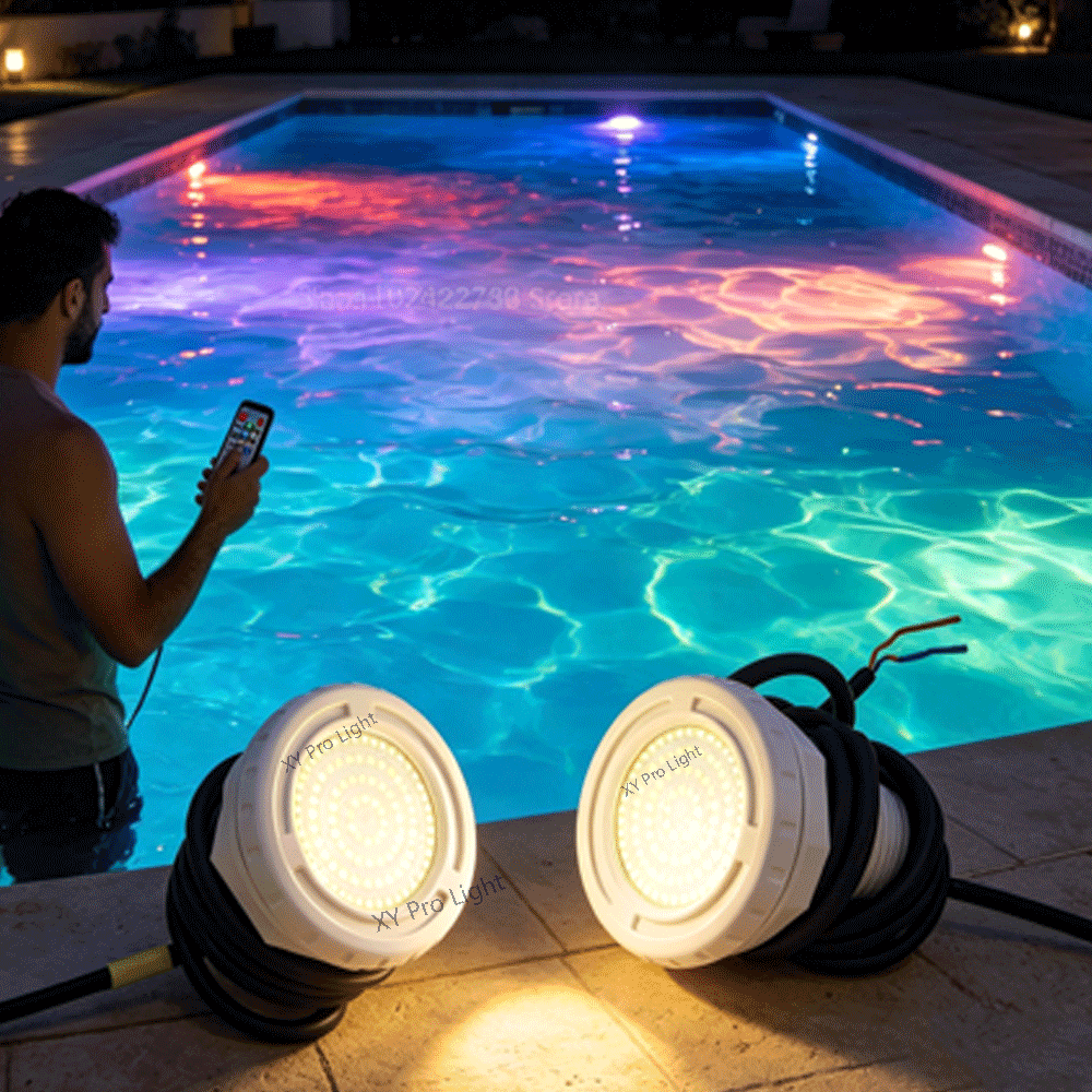 ไฟสระว่ายน้ำพลาสติก 15W IP68 1 - Xy Spa & Wellness Reviews บทวิจารณ์และราคา