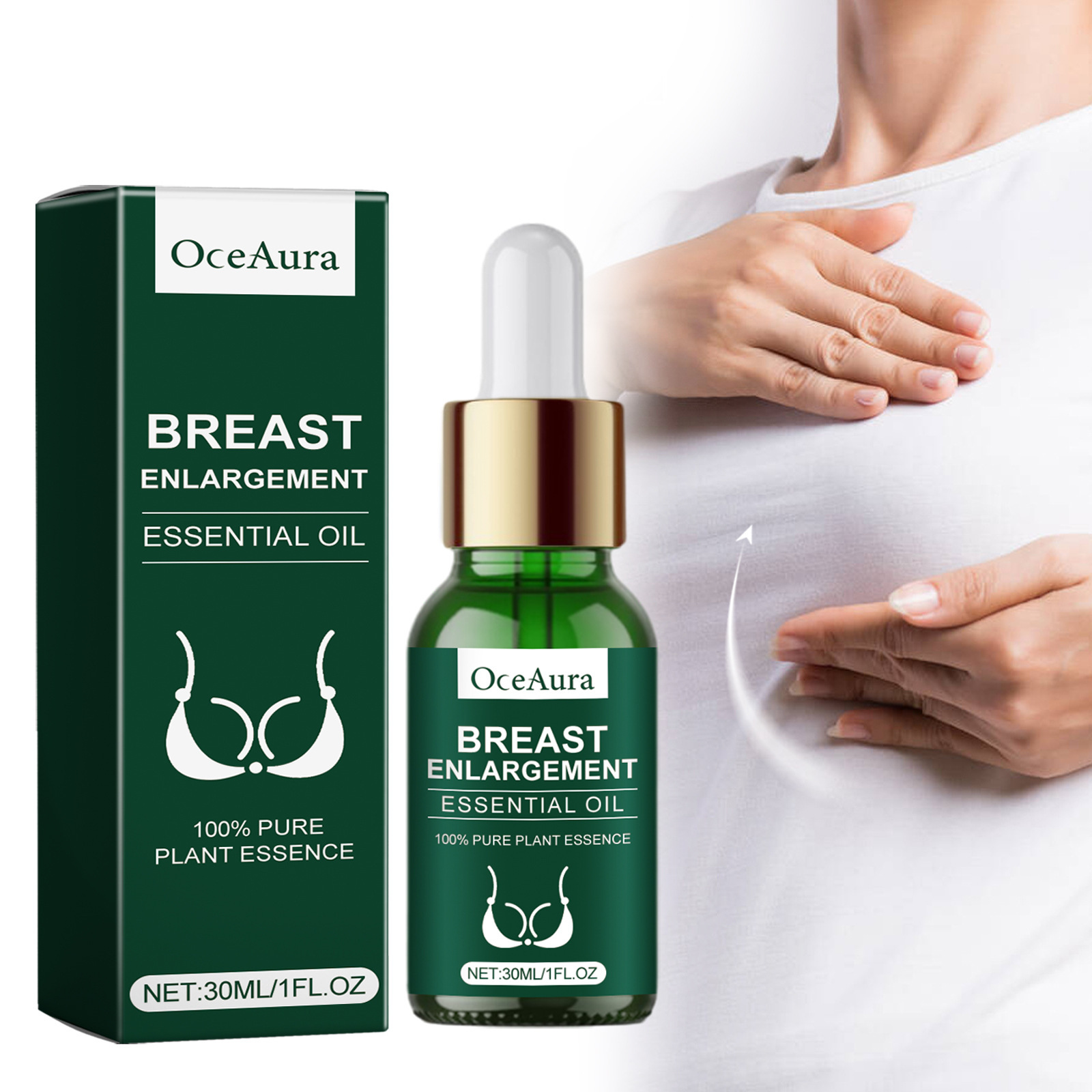 Rose Breast Essential Oil อวบ  - Spa Wellness Massage บทวิจารณ์และราคา