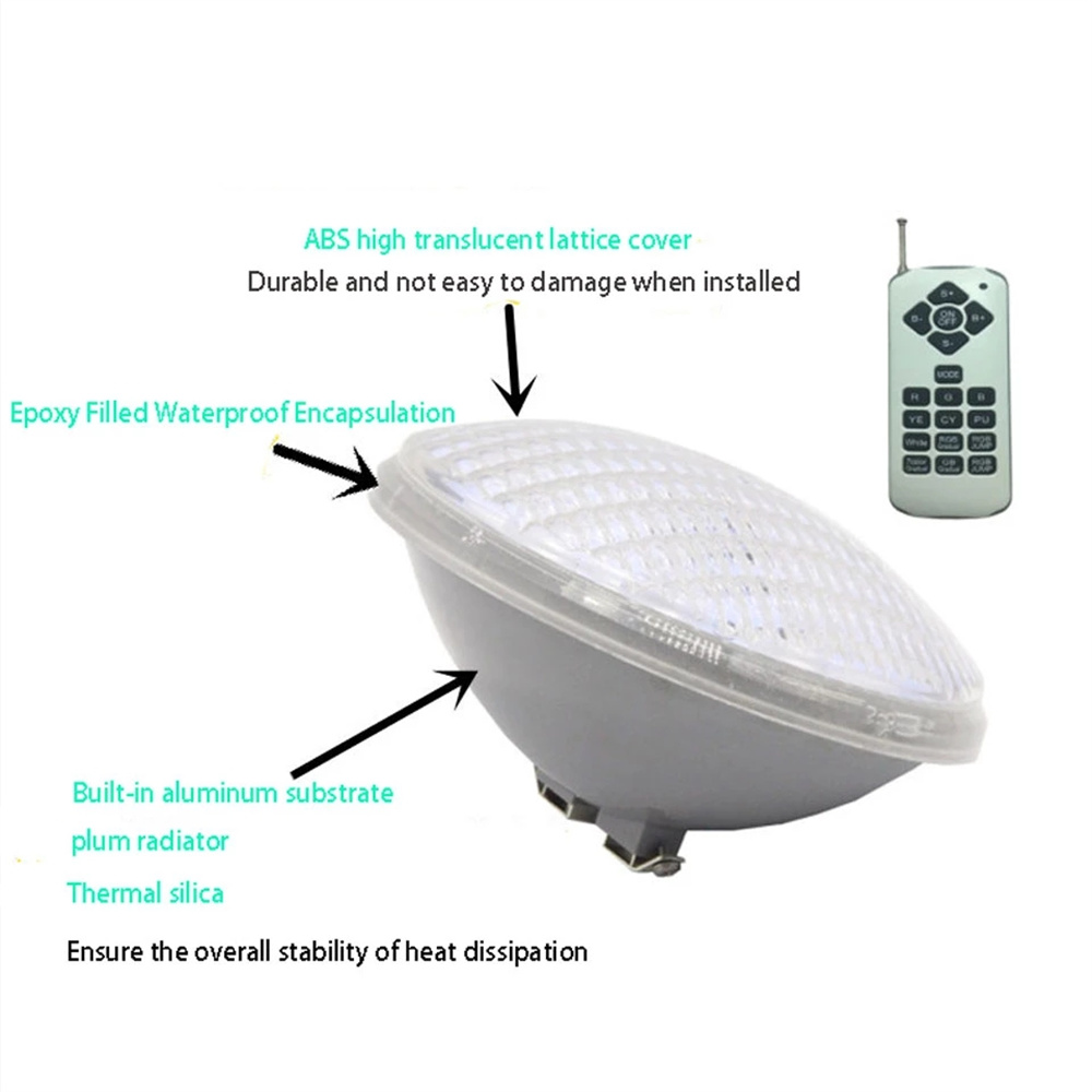 ไฟสระว่ายน้ำ LED RGB PAR56 45W - Xy Spa & Wellness Reviews บทวิจารณ์และราคา