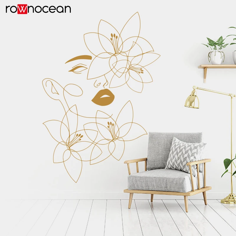 One Line Wall Decals Beauty Wa - Spa Wellness Usa บทวิจารณ์และราคา