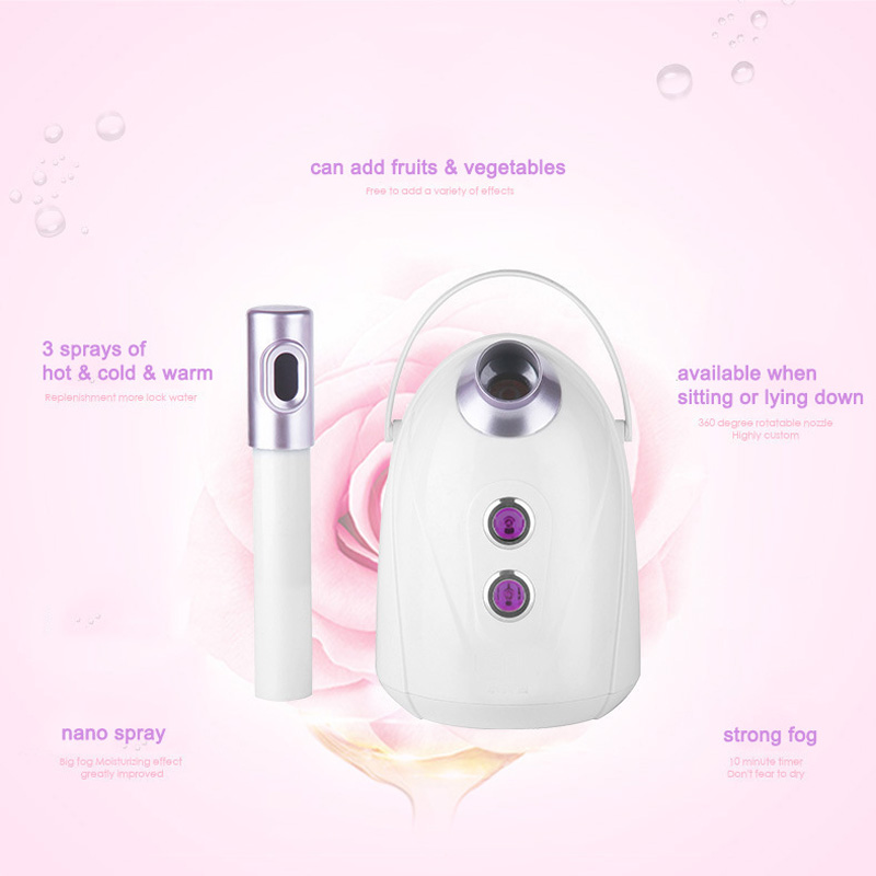 เครื่องพ่นไอน้ำโอโซนสำหรับใช้ใ - Facial Steamer Nano บทวิจารณ์และราคา