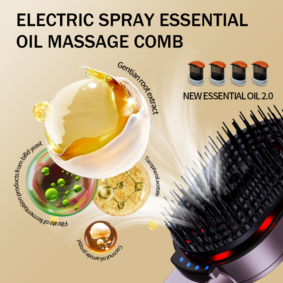 4-in-1 หวีนวดน้ํามันหอมระเหยสเ - Spa Wellness Massage บทวิจารณ์และราคา