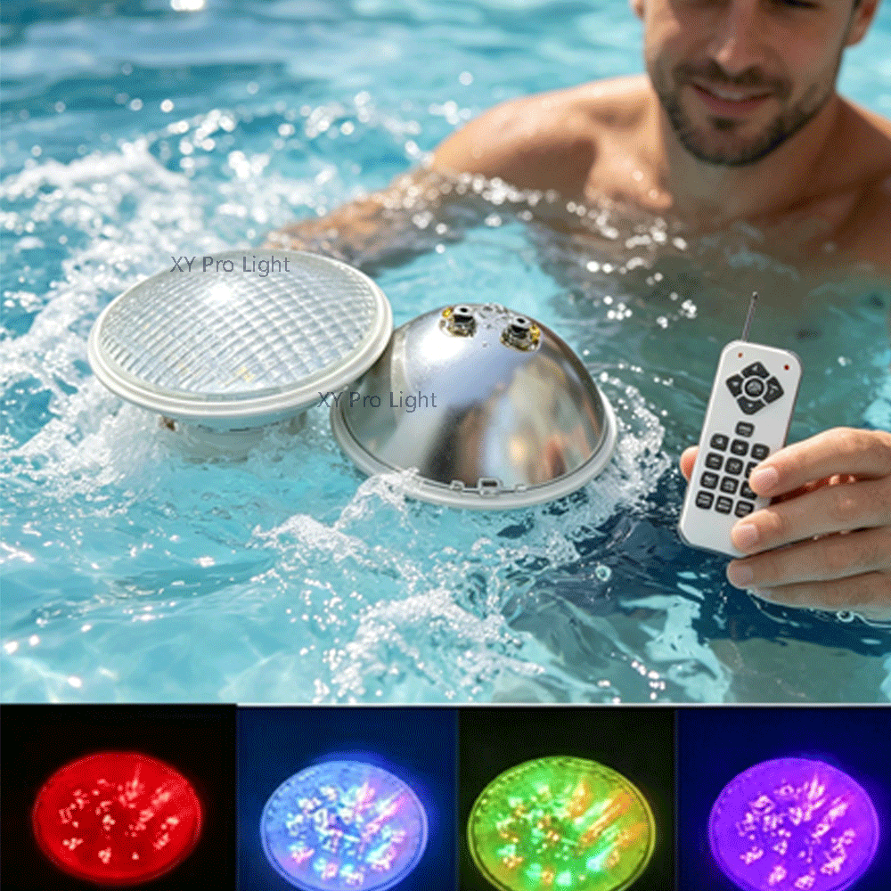 ไฟใต้น้ำ LED RGB 45W 18W 24W 3 - Xy Spa & Wellness Reviews บทวิจารณ์และราคา